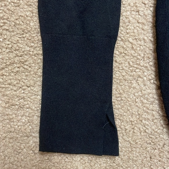 Zara women black mock neck sweater. Medium - Picture 4 of 6